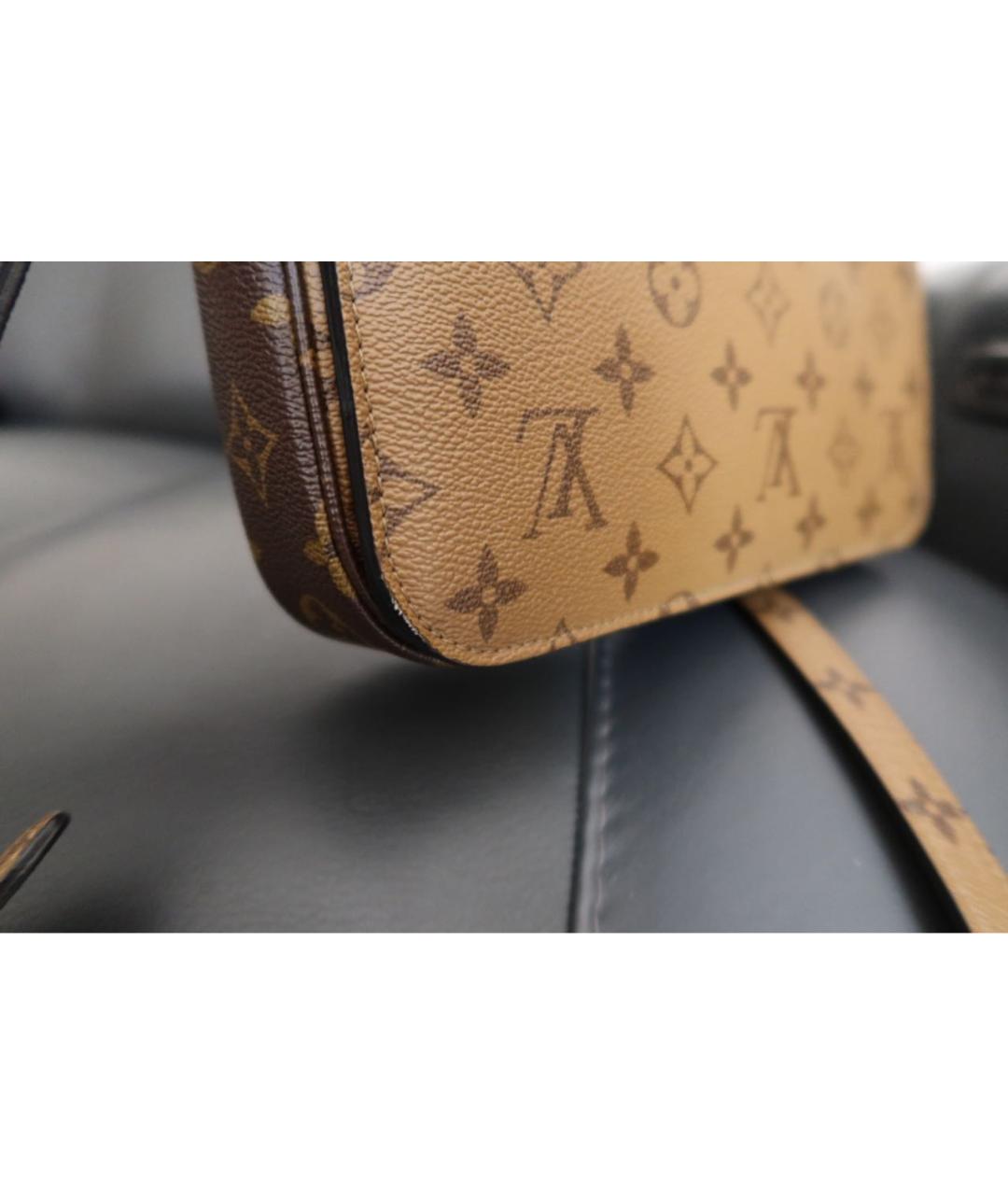 LOUIS VUITTON Коричневая сумка через плечо, фото 6