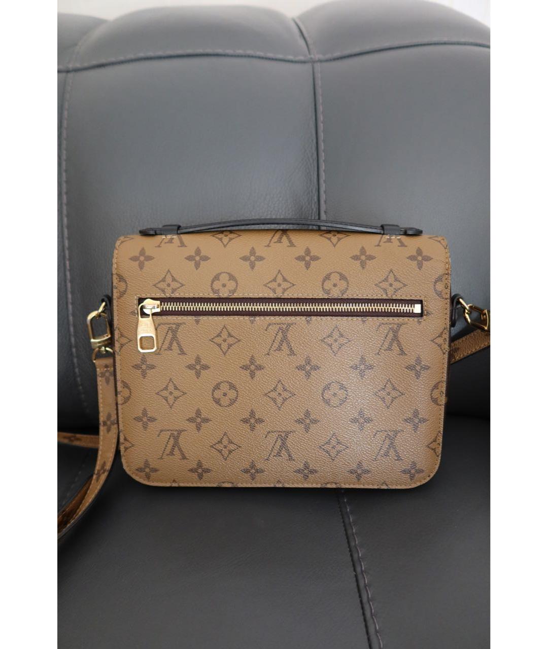LOUIS VUITTON Коричневая сумка через плечо, фото 3
