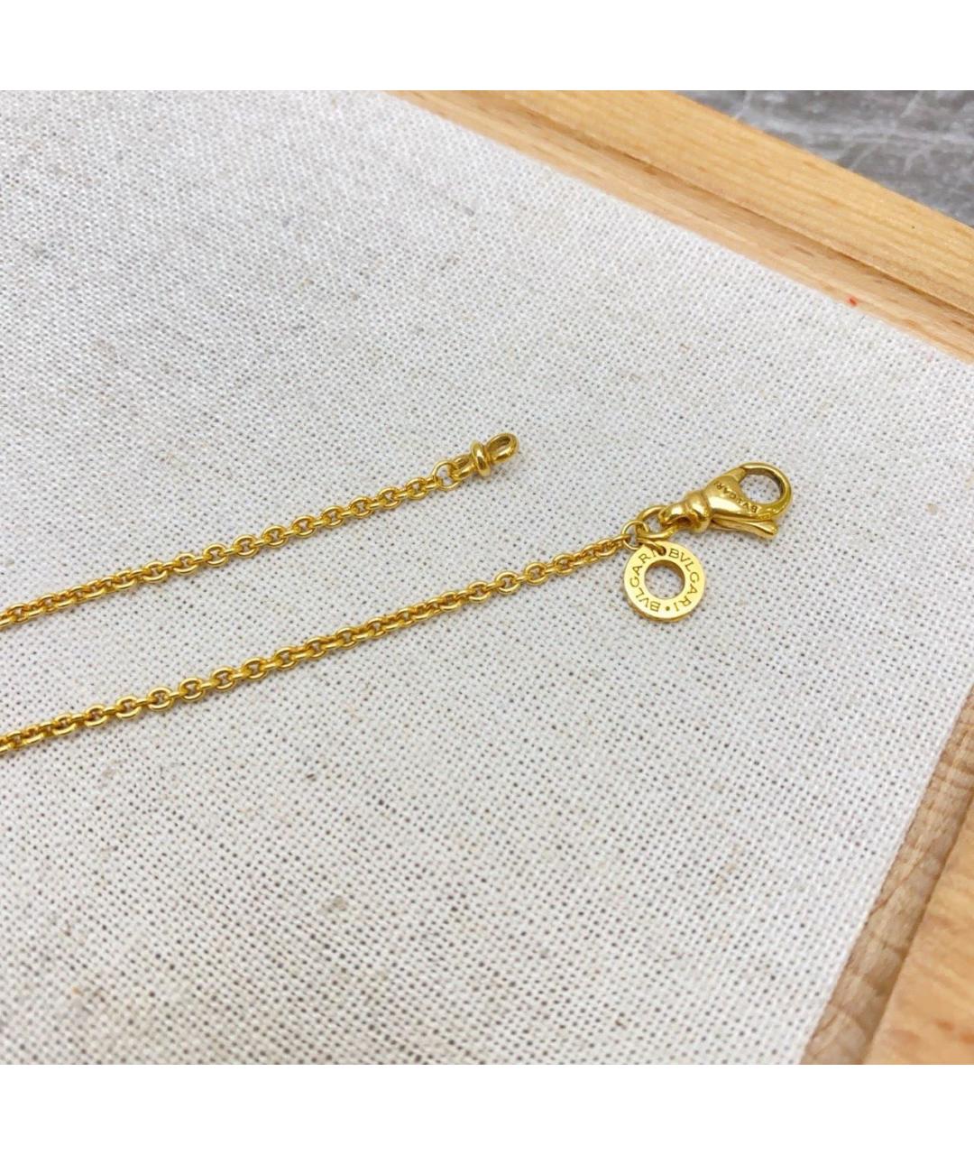 BVLGARI Золотое колье из желтого золота, фото 3