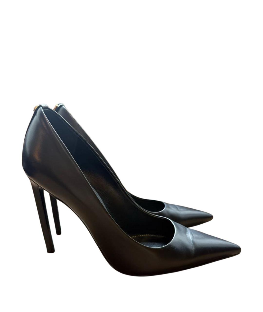 TOM FORD Черные кожаные туфли, фото 1