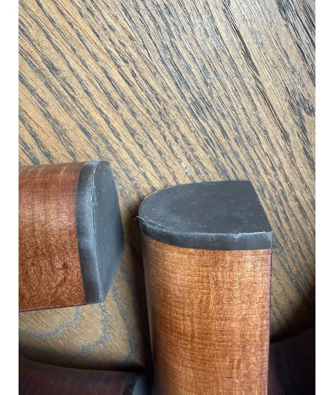 SAINT LAURENT Бежевые кожаные босоножки, фото 4