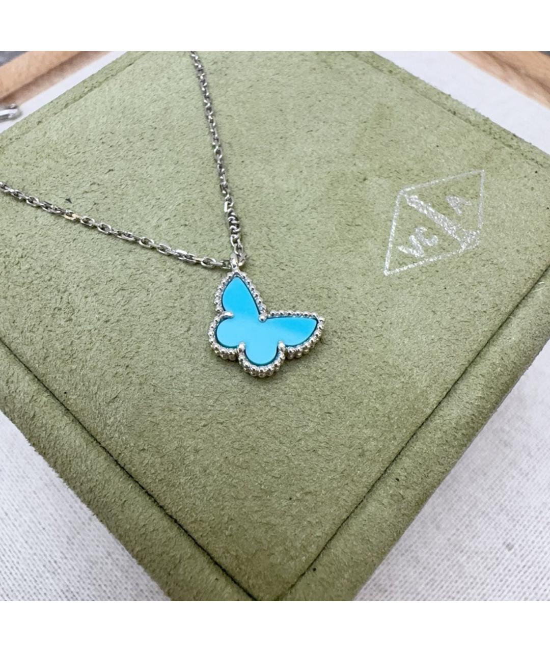 VAN CLEEF & ARPELS Серебряное колье из белого золота, фото 2