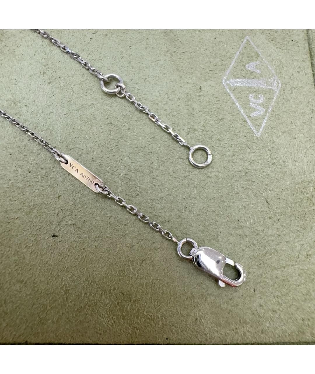 VAN CLEEF & ARPELS Серебряное колье из белого золота, фото 3