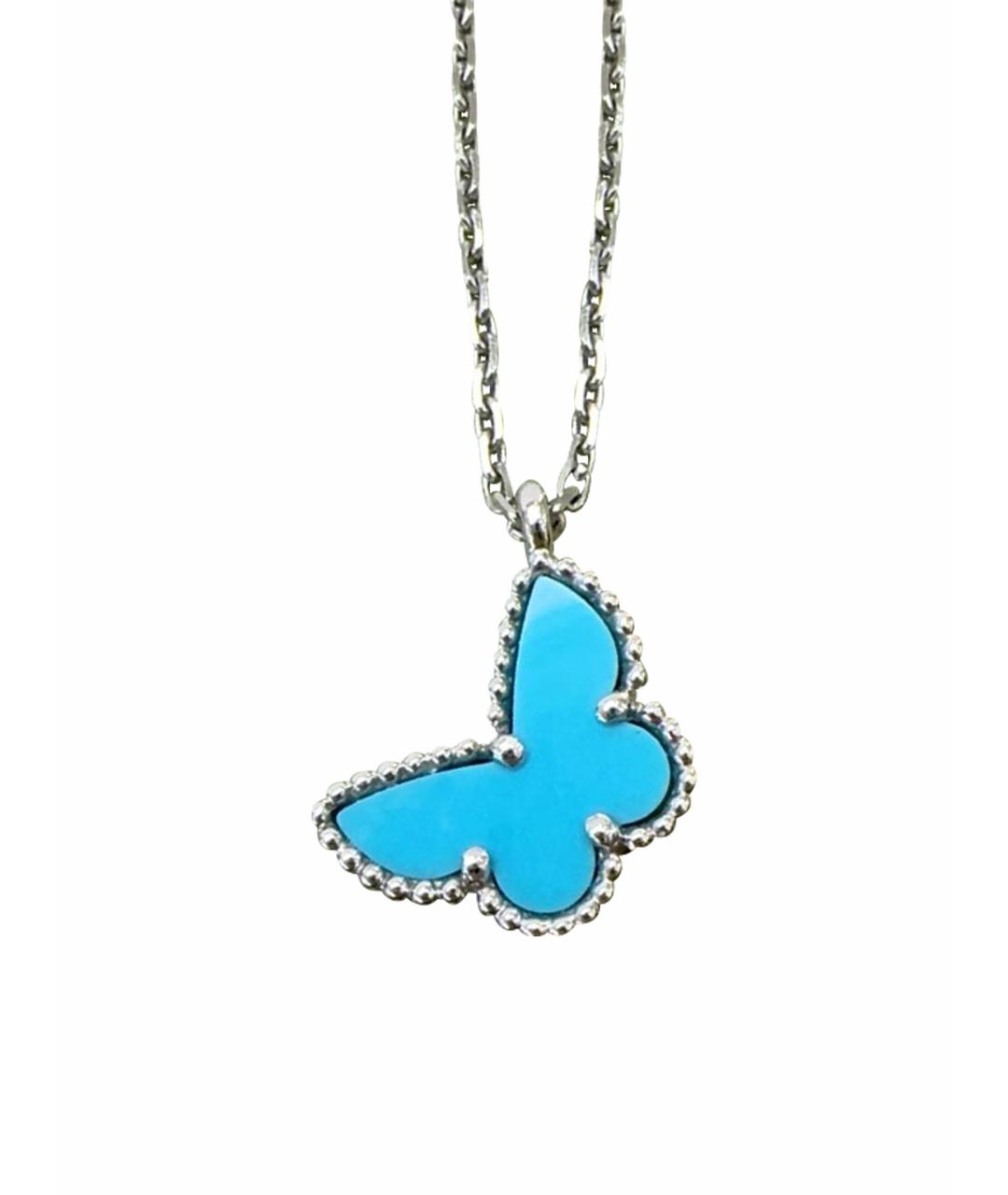 VAN CLEEF & ARPELS Серебряное колье из белого золота, фото 1