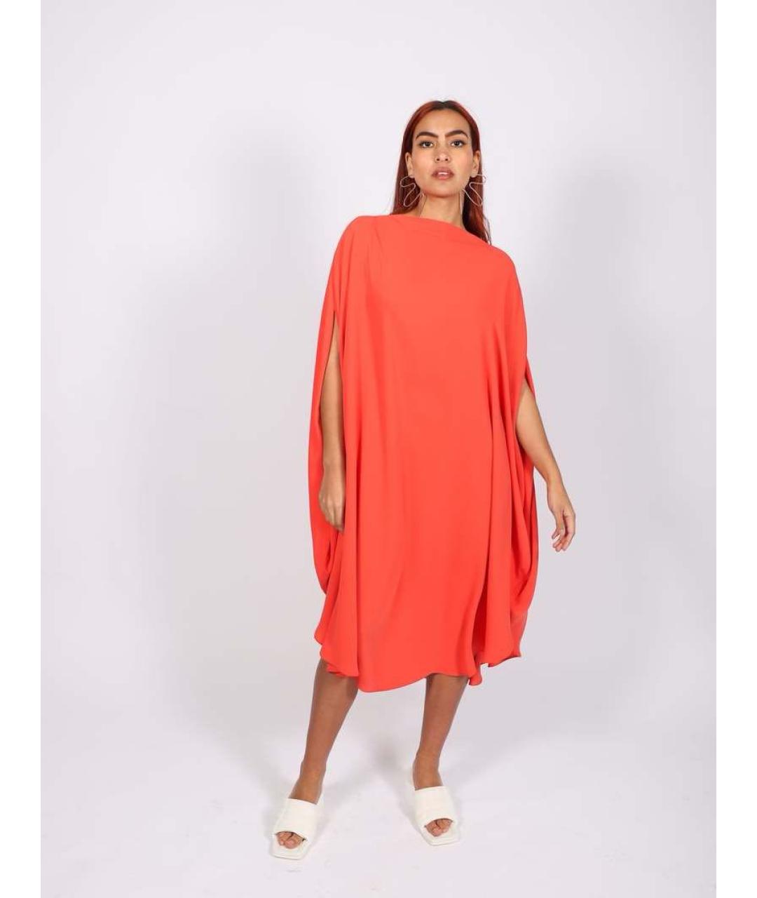 MM6 MAISON MARGIELA Коралловое платье, фото 2