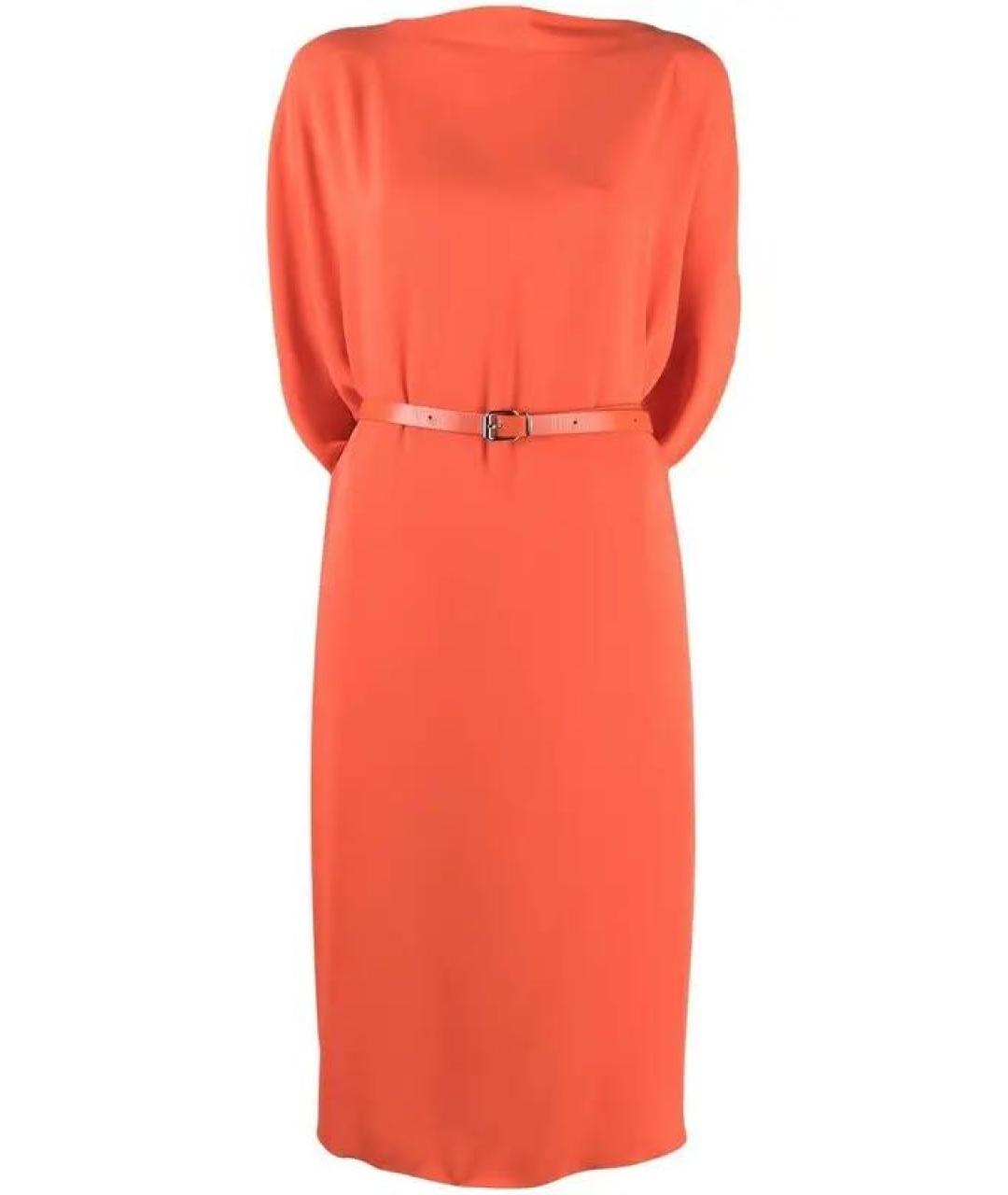 MM6 MAISON MARGIELA Коралловое платье, фото 1