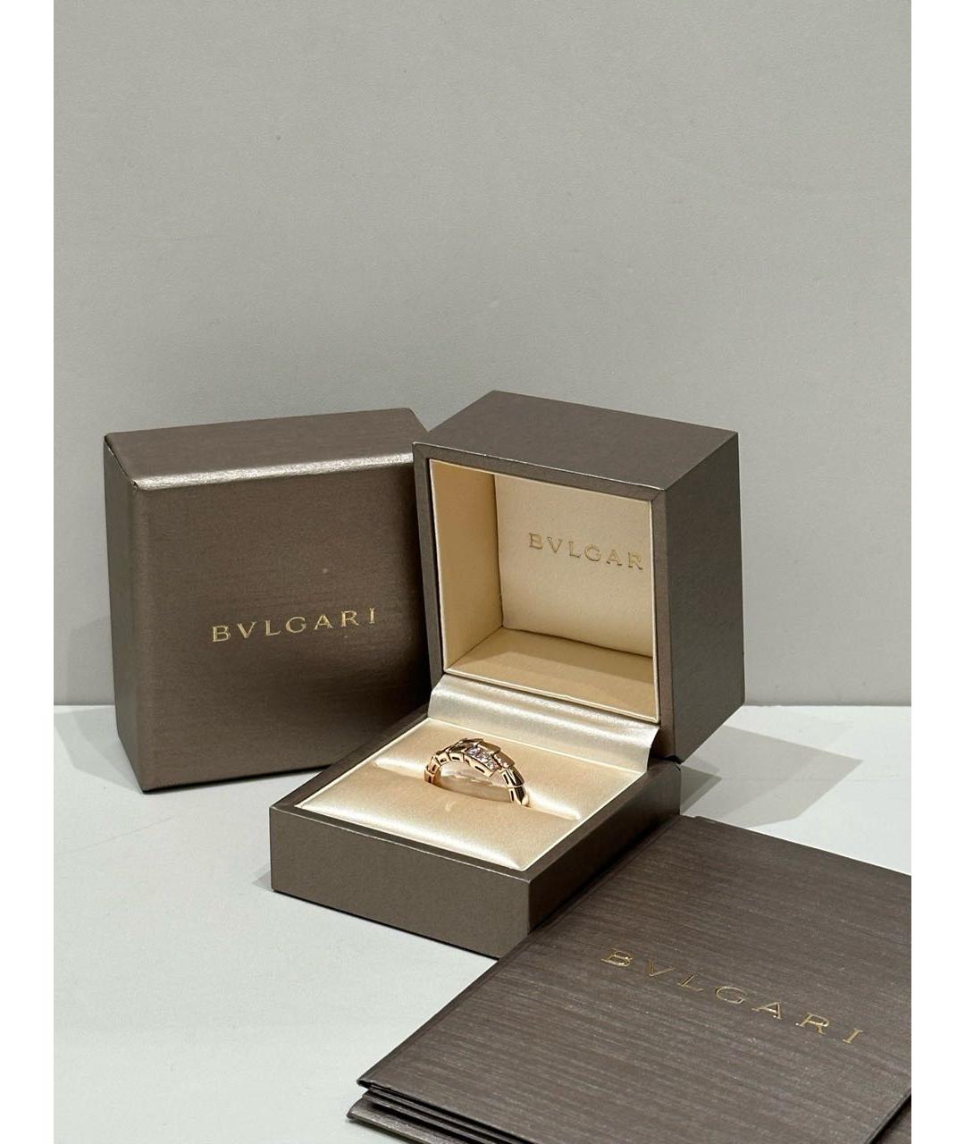 BVLGARI Золотое кольцо из розового золота, фото 8