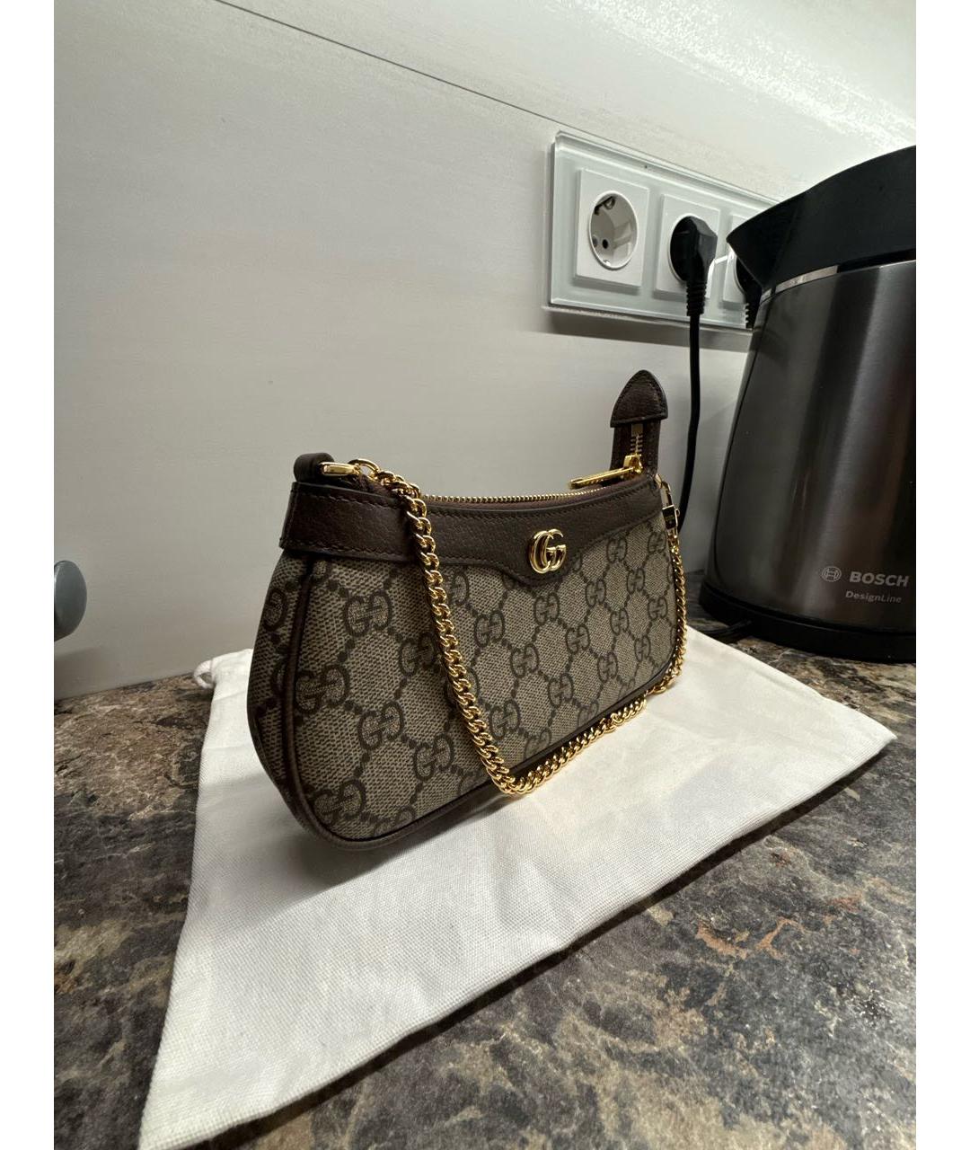GUCCI Бежевая сумка через плечо, фото 2