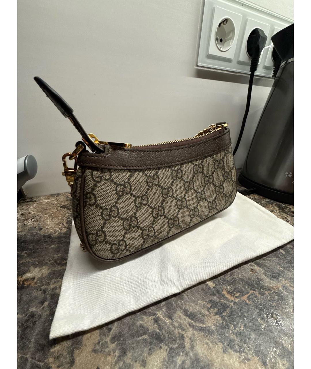 GUCCI Бежевая сумка через плечо, фото 3