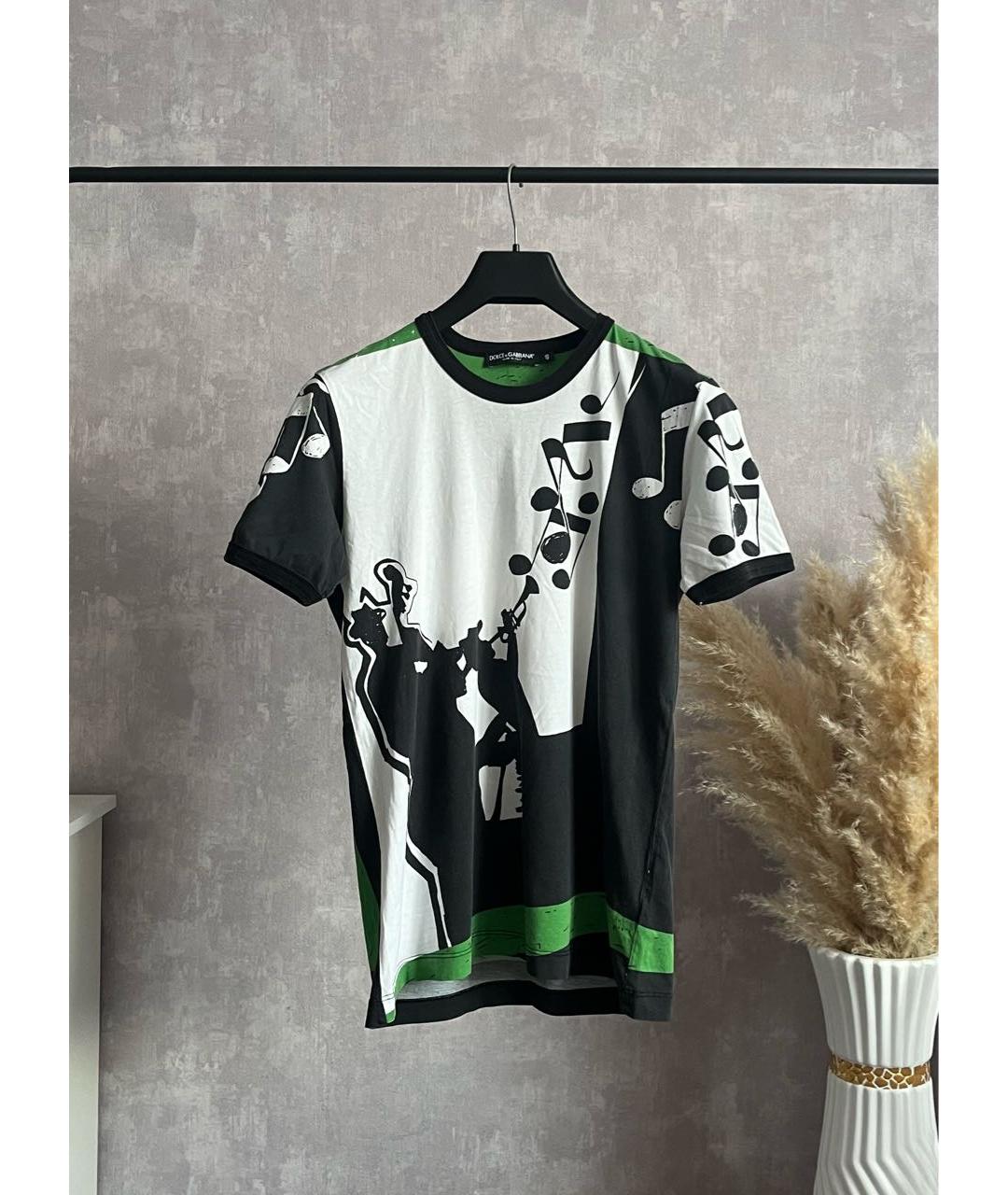 DOLCE&GABBANA Хлопковая футболка, фото 4