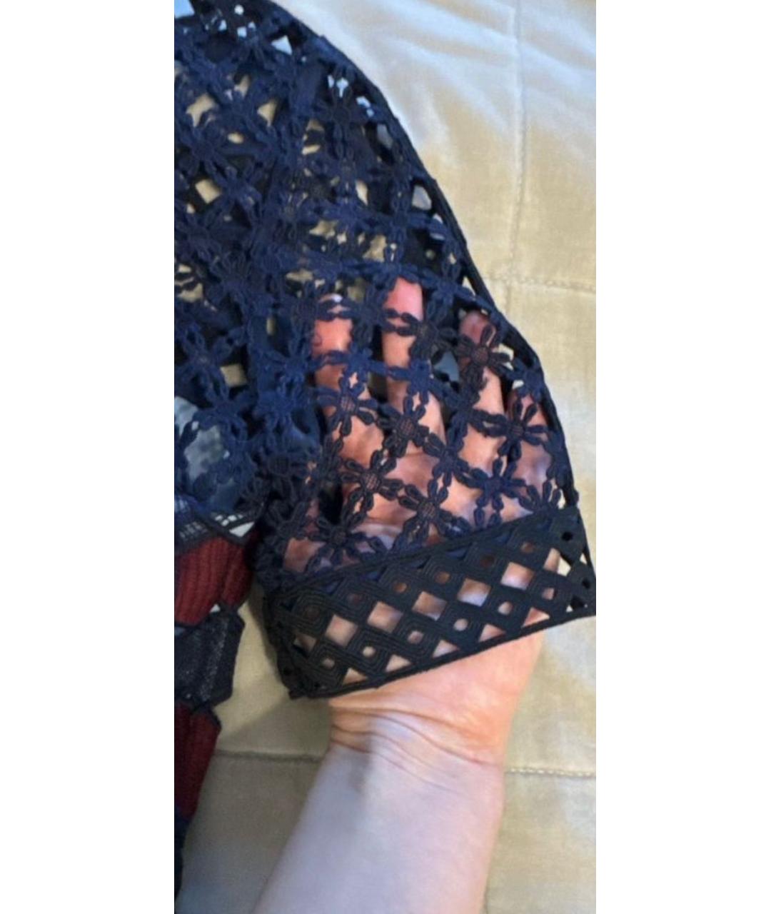 SELF-PORTRAIT Мульти полиэстеровое платье, фото 3