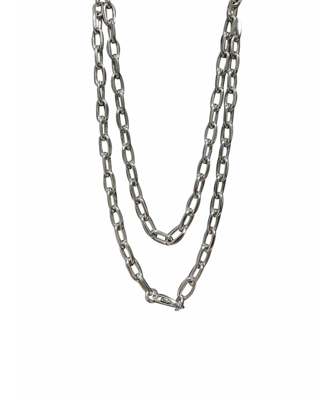CARTIER Серебряное колье из белого золота, фото 1