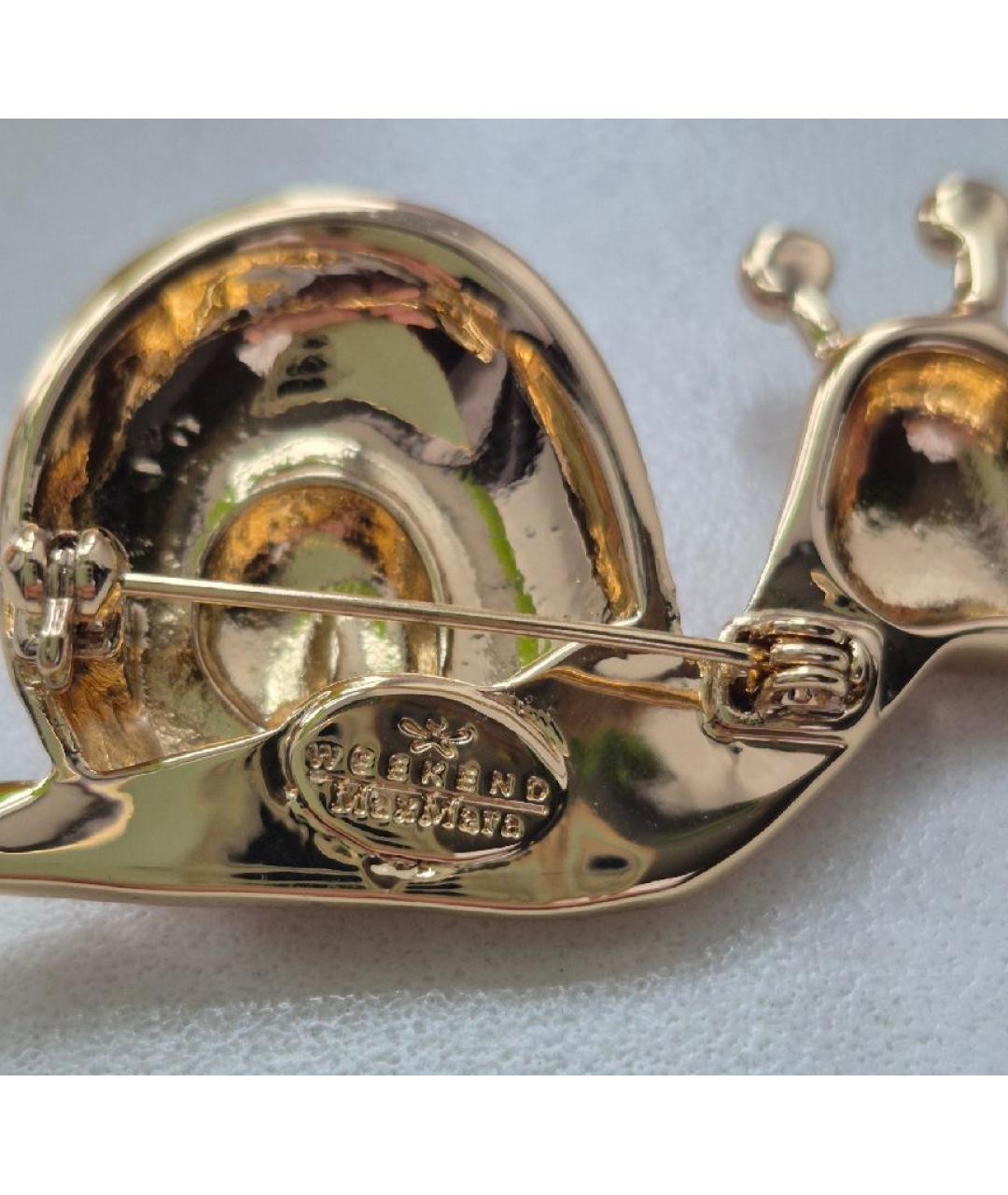 WEEKEND MAX MARA Мульти металлическая булавка / брошь, фото 5