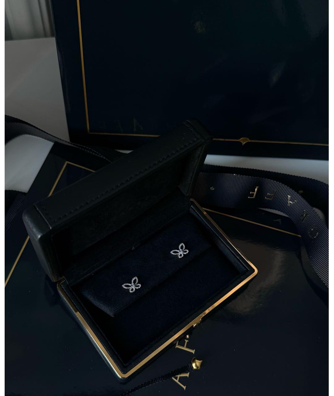 GRAFF Серебряные серьги из белого золота, фото 3