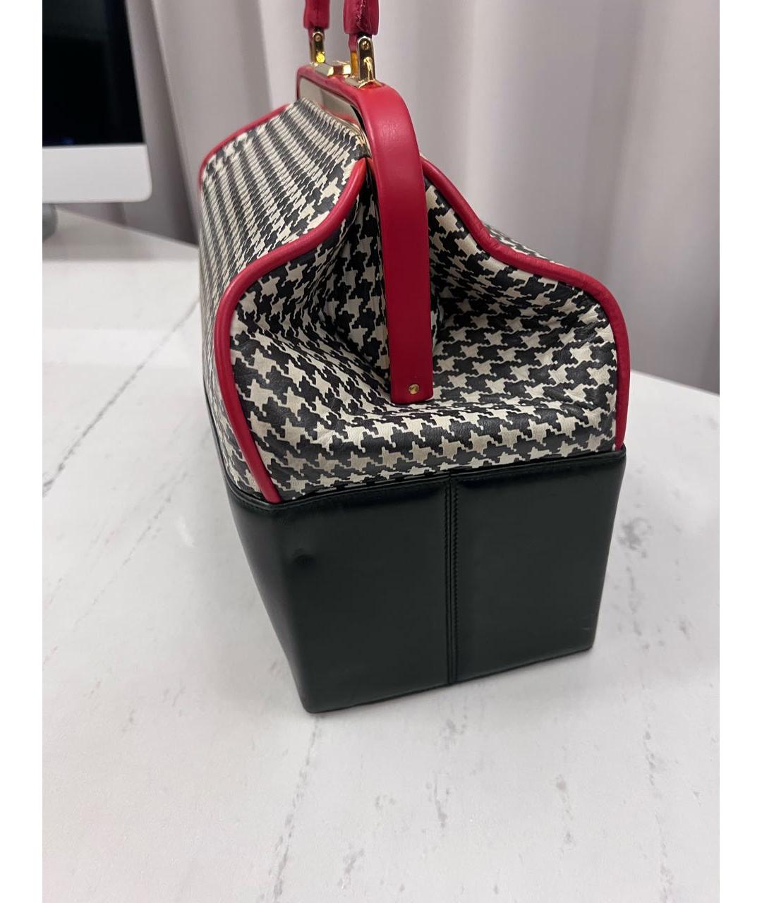 CHRISTIAN DIOR Мульти кожаная сумка с короткими ручками, фото 2