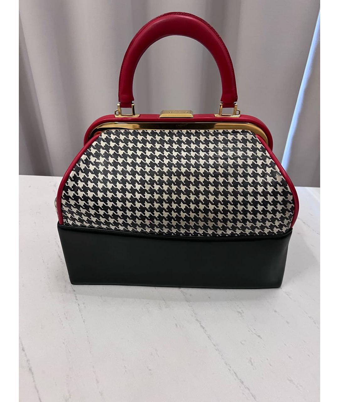 CHRISTIAN DIOR Мульти кожаная сумка с короткими ручками, фото 3