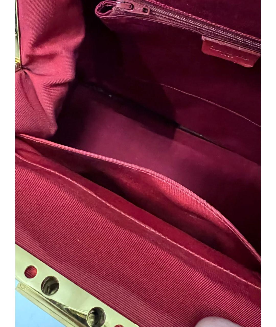 CHRISTIAN DIOR Мульти кожаная сумка с короткими ручками, фото 4