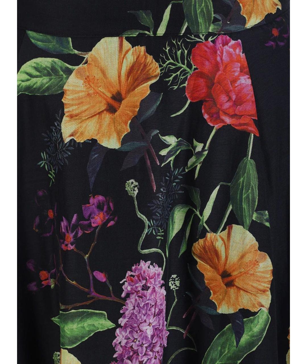 CHARO RUIZ Мульти хлопковая юбка макси, фото 3