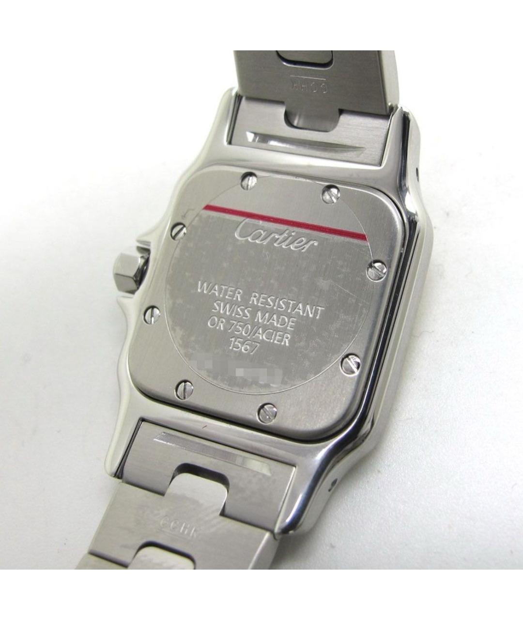 CARTIER Серебряные металлические часы, фото 2