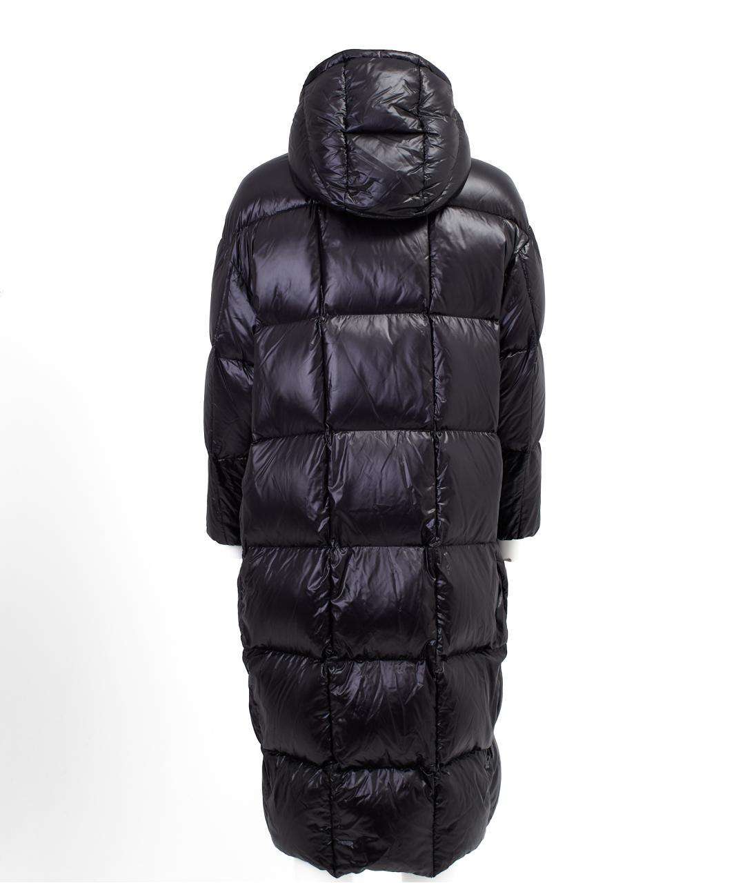 MONCLER Черный полиамидовый пуховик, фото 2