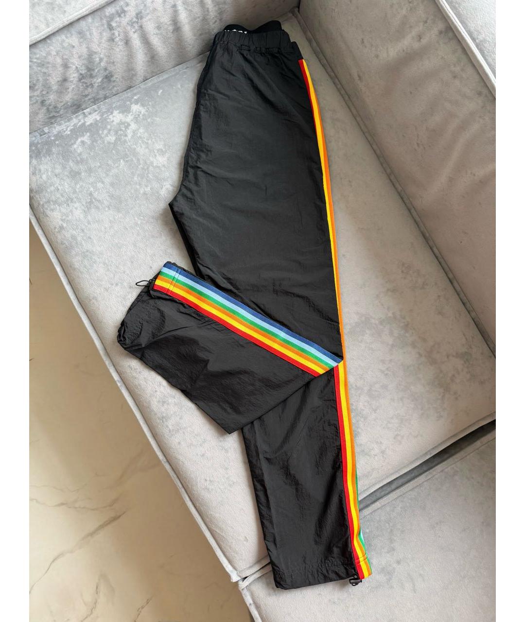 PALM ANGELS Черные прямые брюки, фото 8