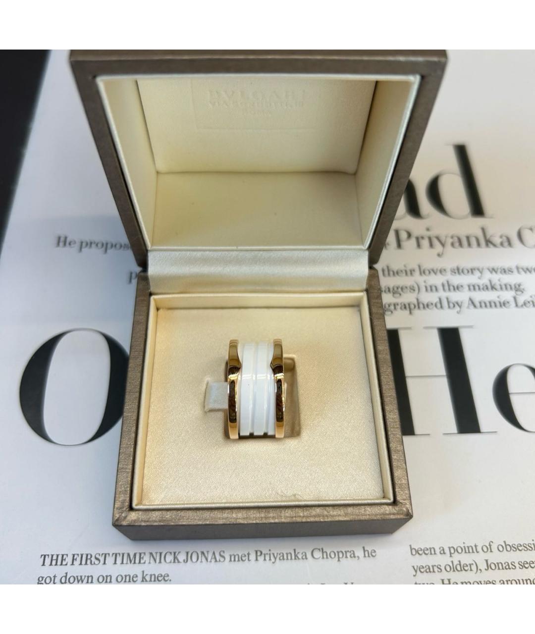 BVLGARI Золотое кольцо из розового золота, фото 4