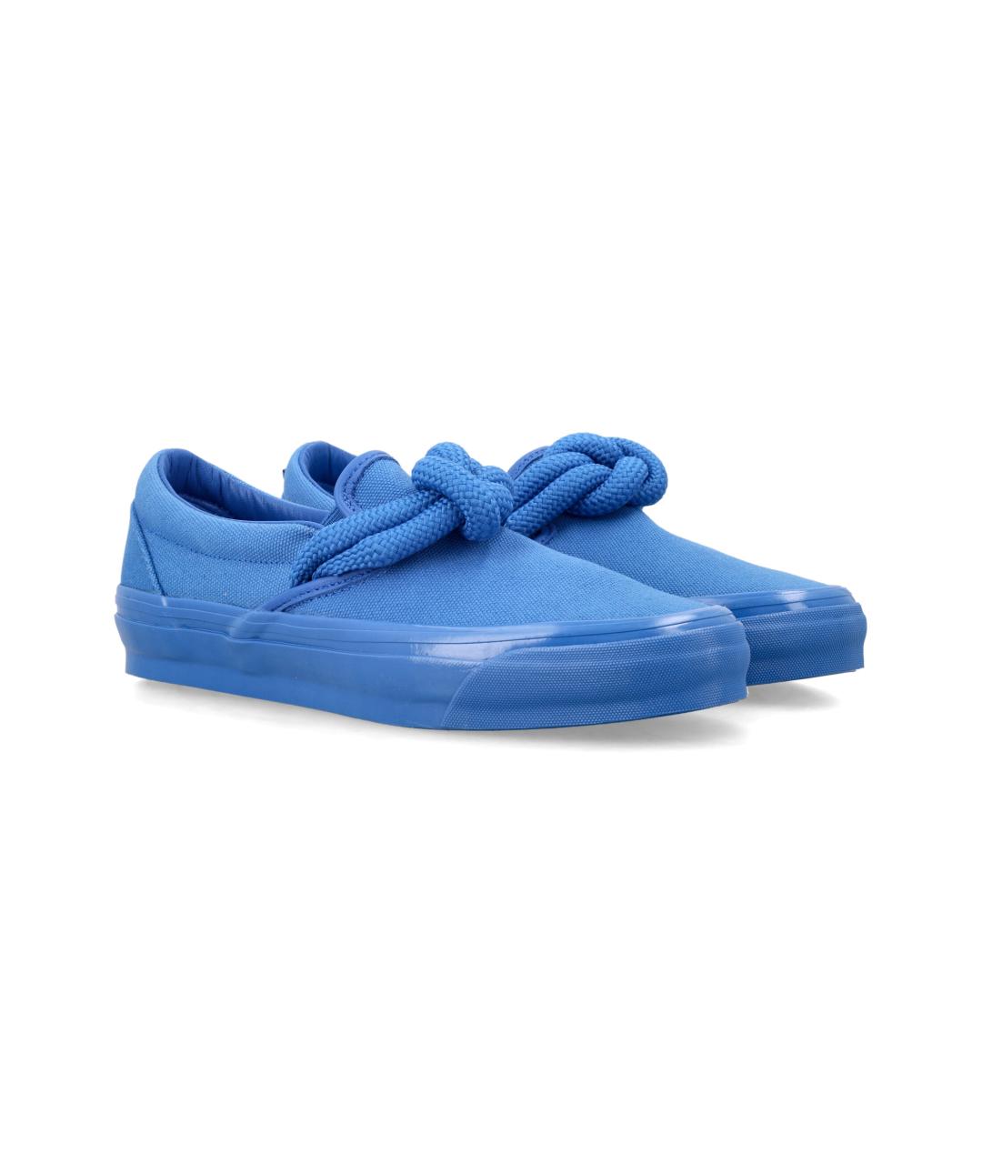 VANS Синие текстильные кроссовки, фото 3