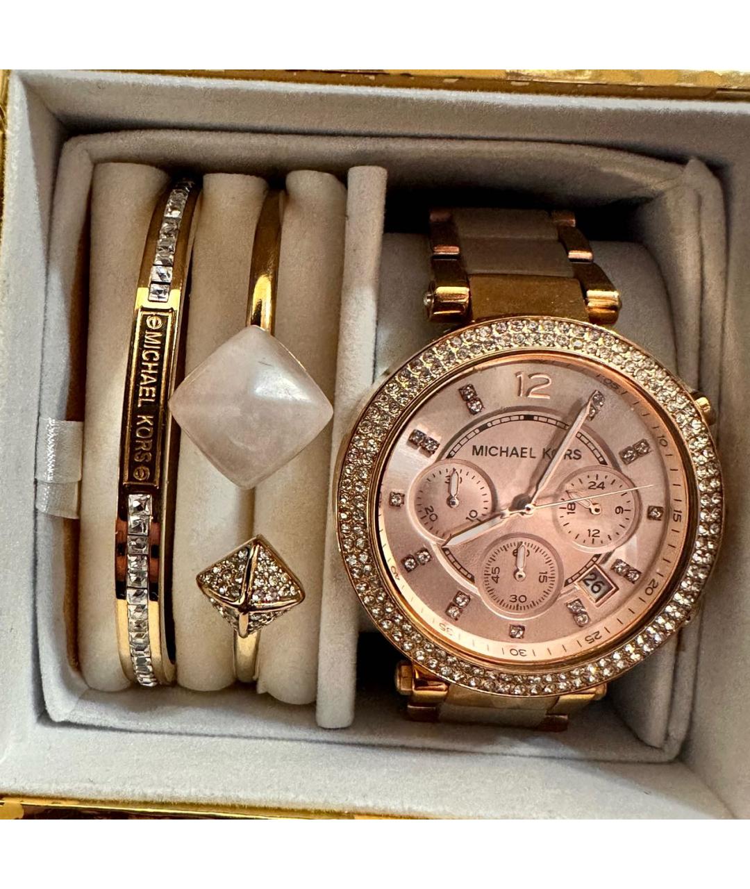 MICHAEL KORS Золотой комплект из розового золота, фото 5