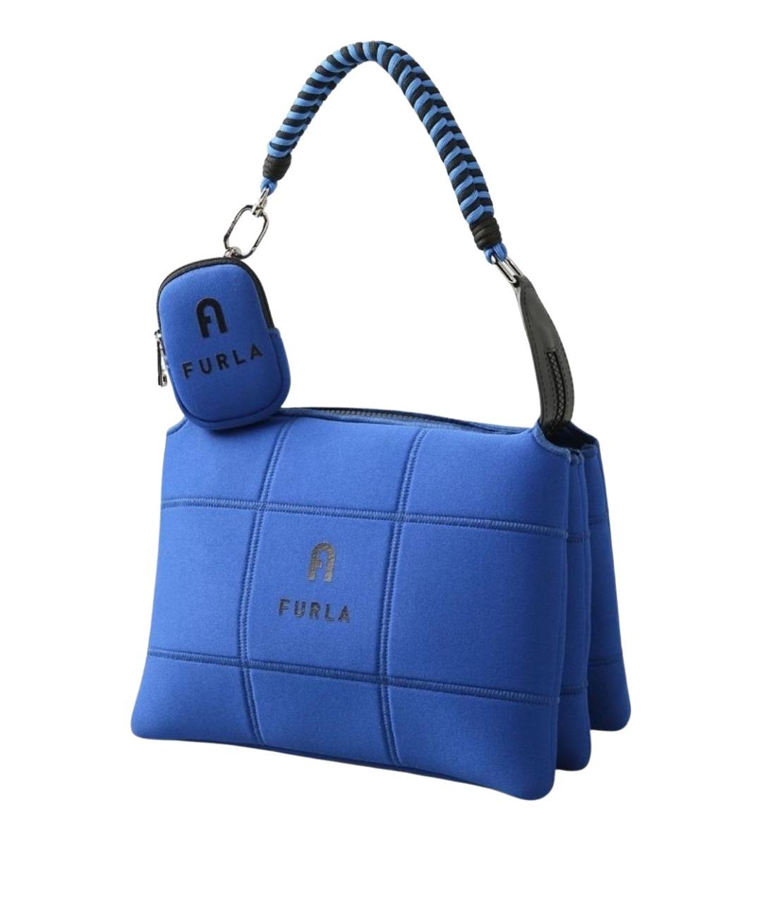 FURLA Синяя сумка через плечо, фото 1