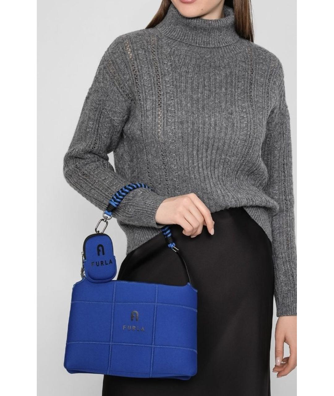 FURLA Синяя сумка через плечо, фото 2