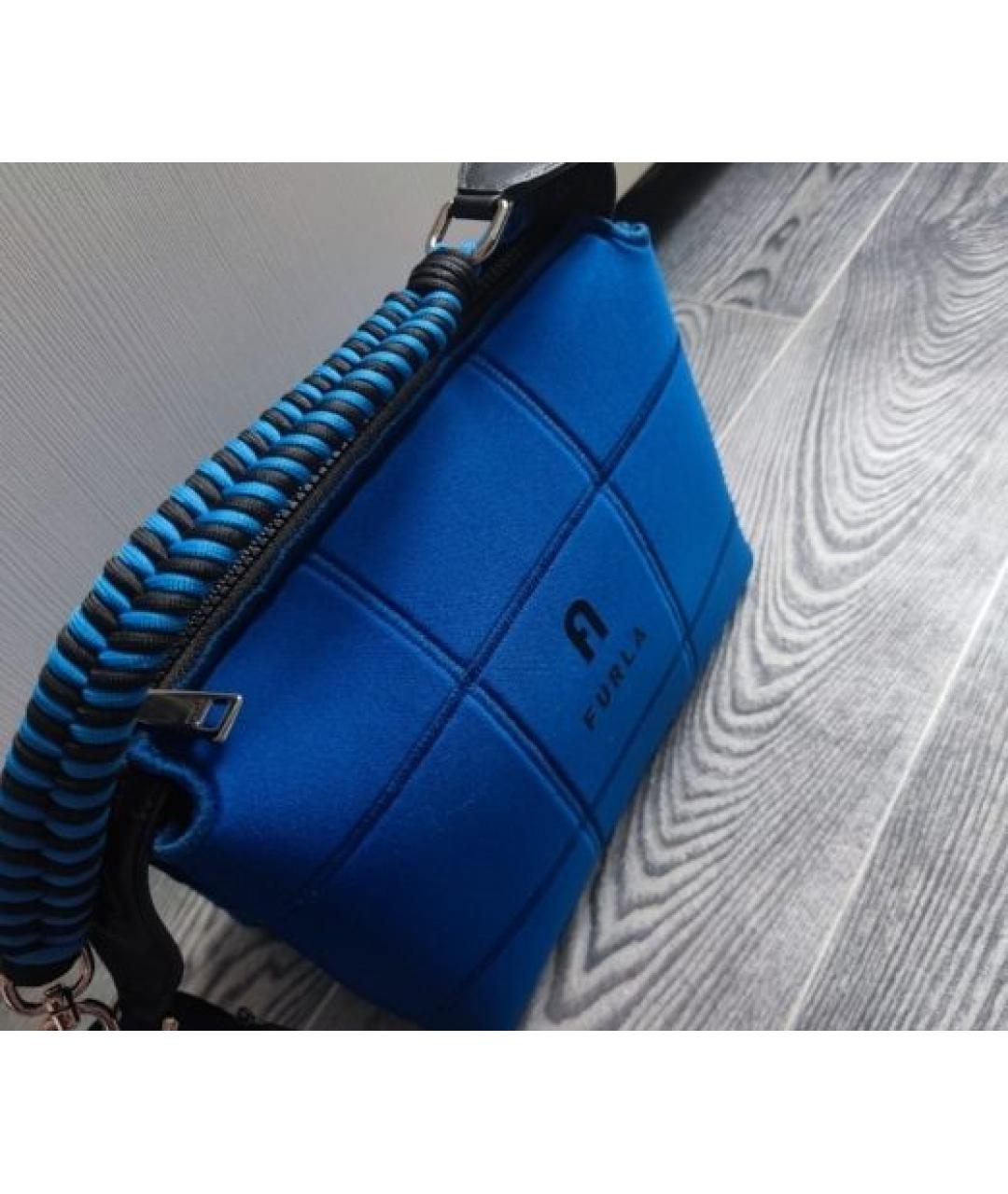 FURLA Синяя сумка через плечо, фото 7