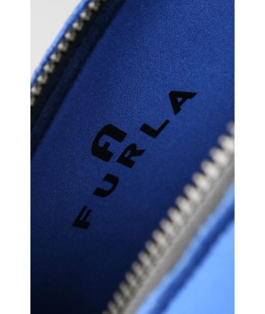 FURLA Синяя сумка через плечо, фото 4