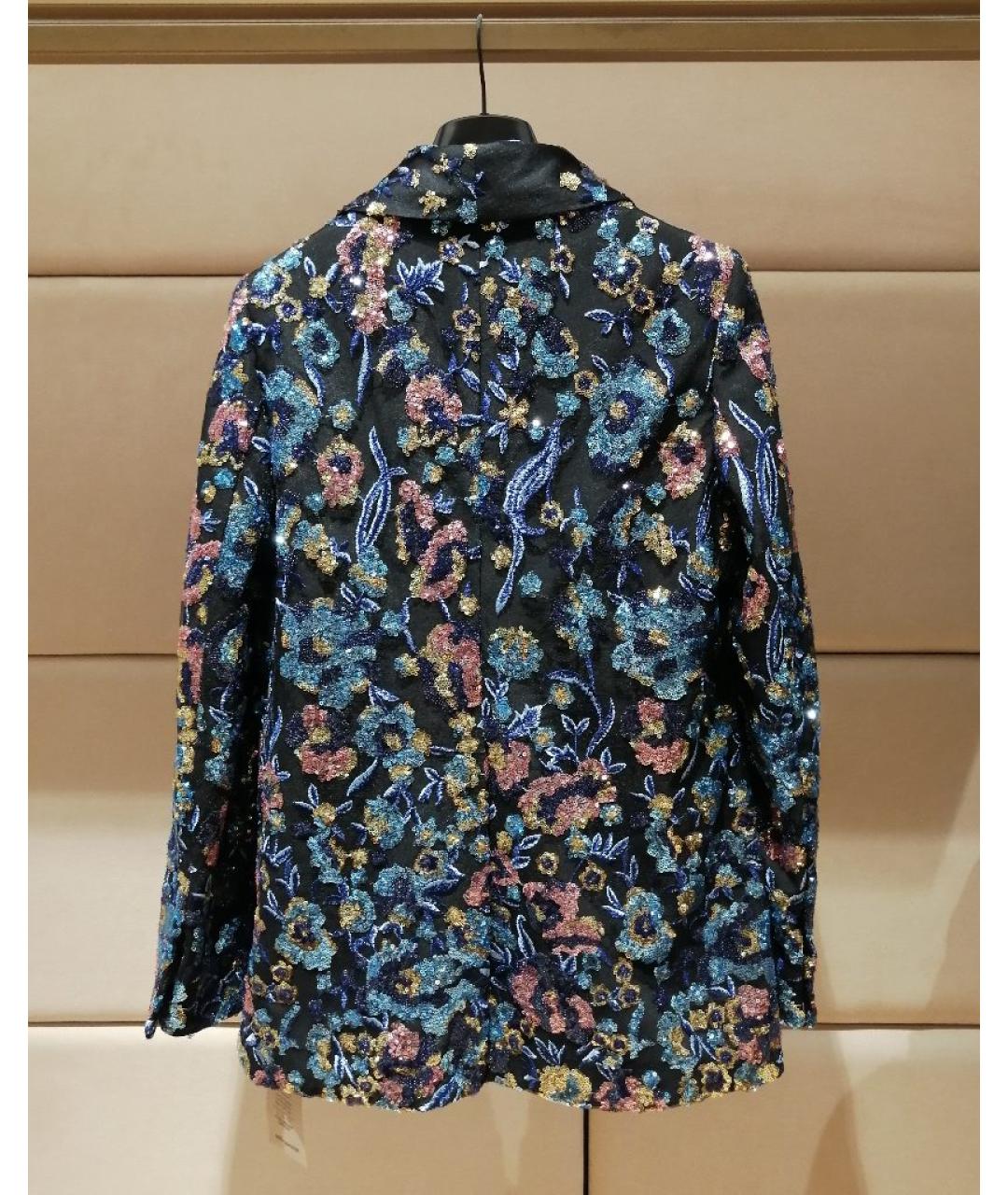 SELF-PORTRAIT Мульти полиэстеровый жакет/пиджак, фото 3