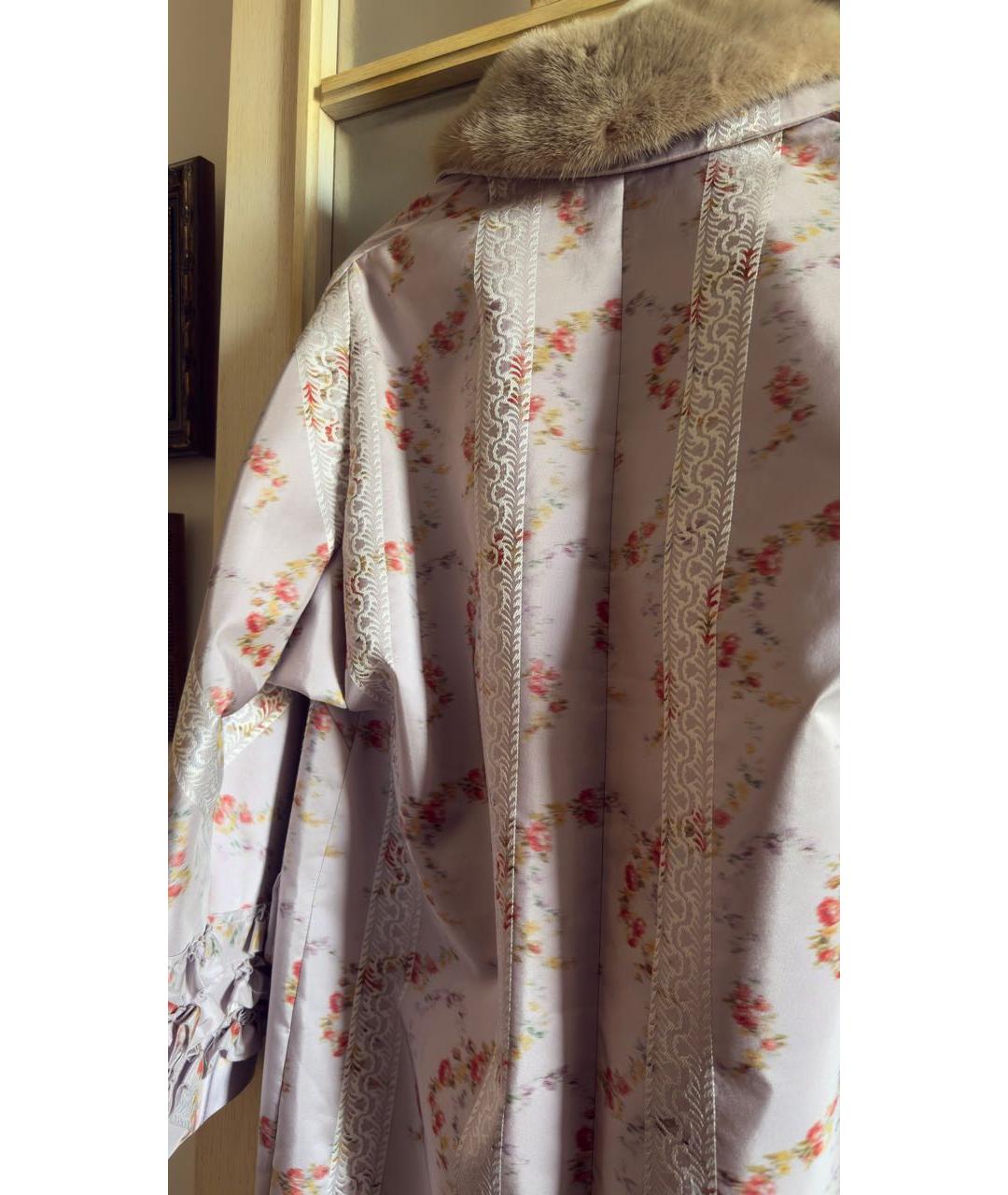 MIU MIU Розовое полиэстеровое пальто, фото 8