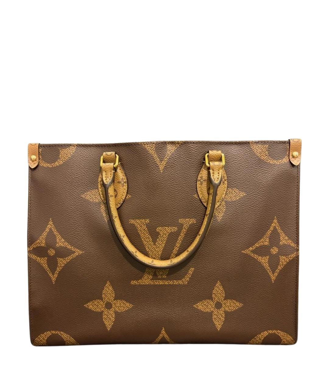 LOUIS VUITTON Коричневая сумка тоут, фото 1