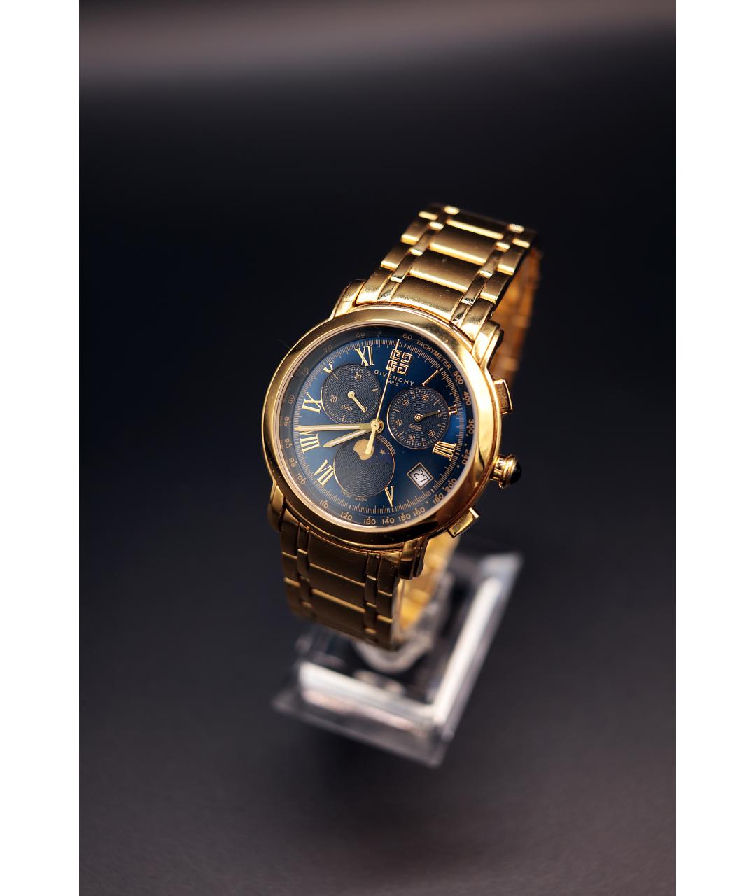 GIVENCHY Золотые позолоченные часы, фото 4