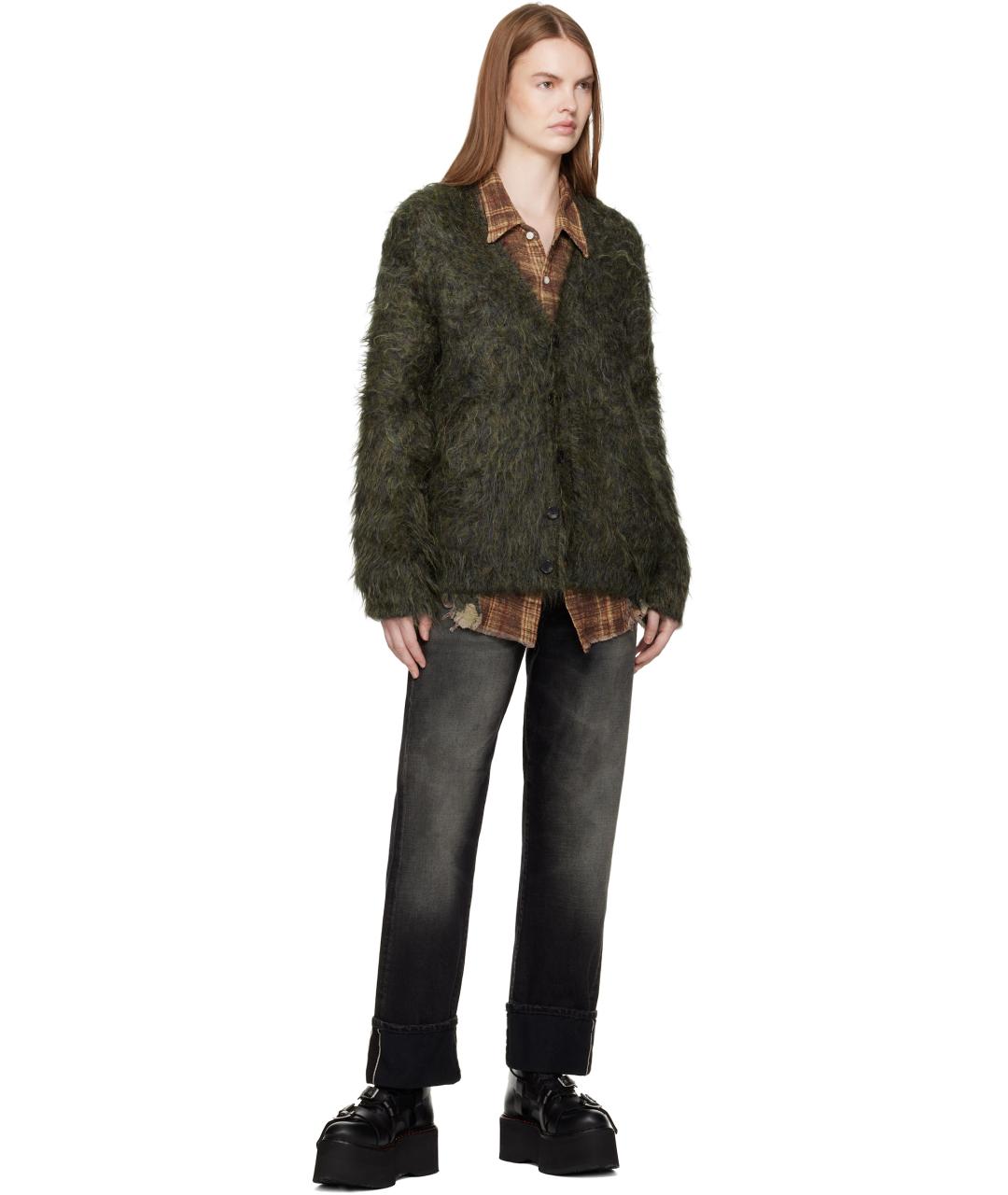 R13 Черные кожаные ботинки, фото 6