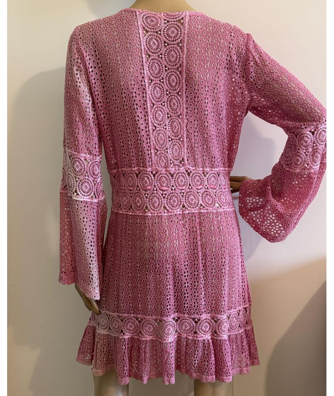 MISSONI Розовая кружевная туника, фото 7