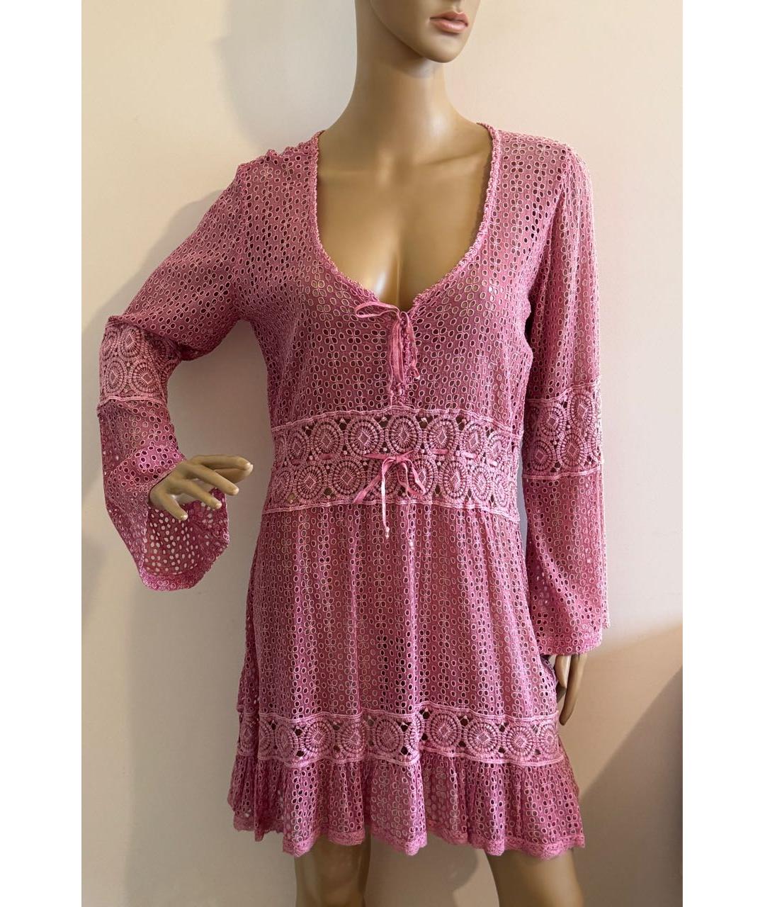 MISSONI Розовая кружевная туника, фото 6