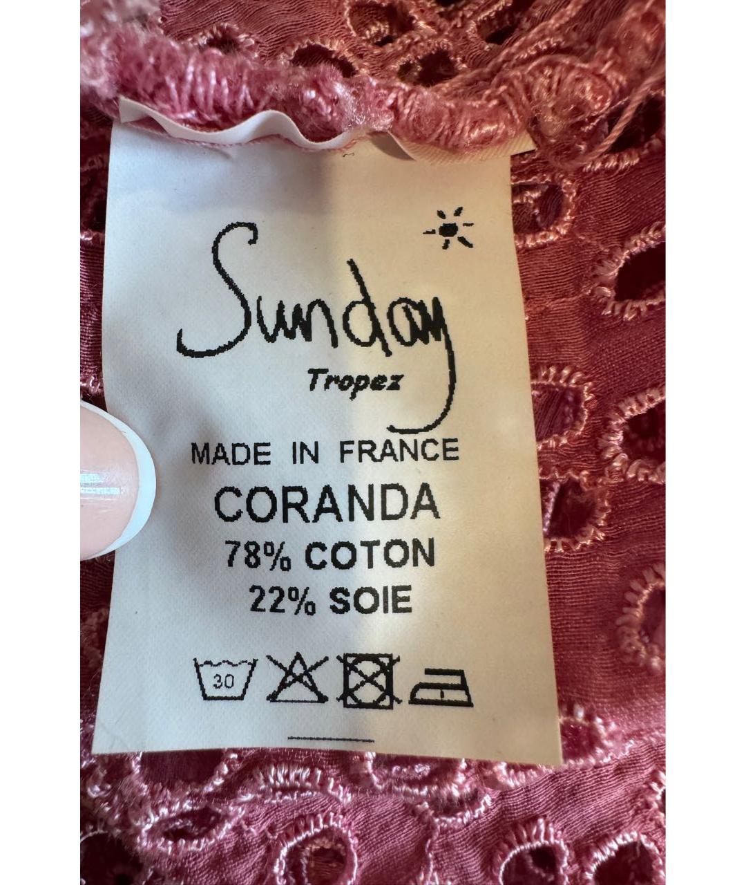 MISSONI Розовая кружевная туника, фото 3