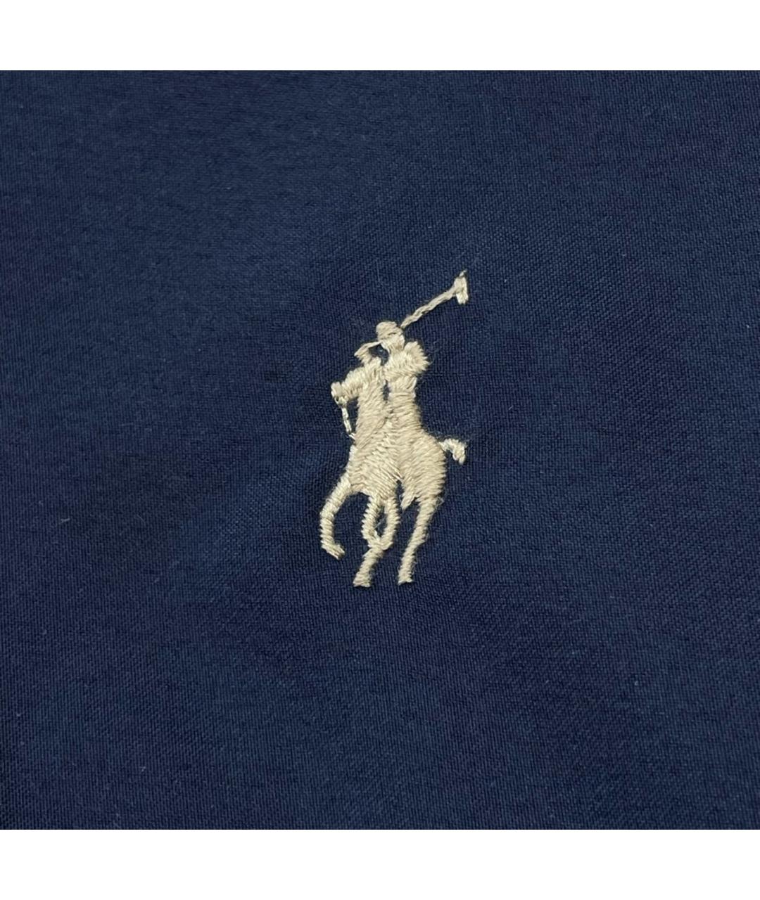 POLO RALPH LAUREN Темно-синяя хлопковая куртка, фото 5