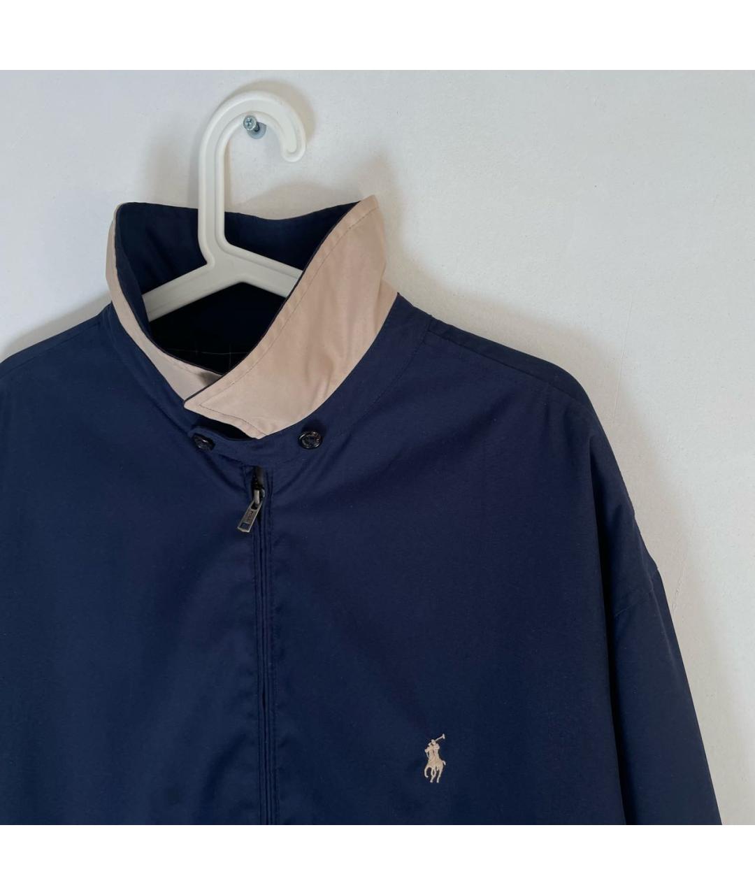 POLO RALPH LAUREN Темно-синяя хлопковая куртка, фото 6