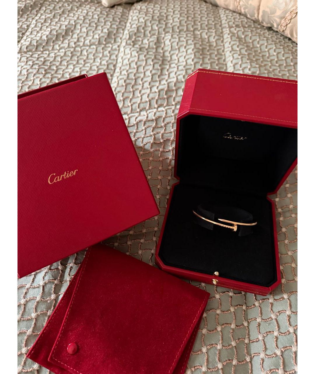CARTIER Желтый браслет из желтого золота, фото 4