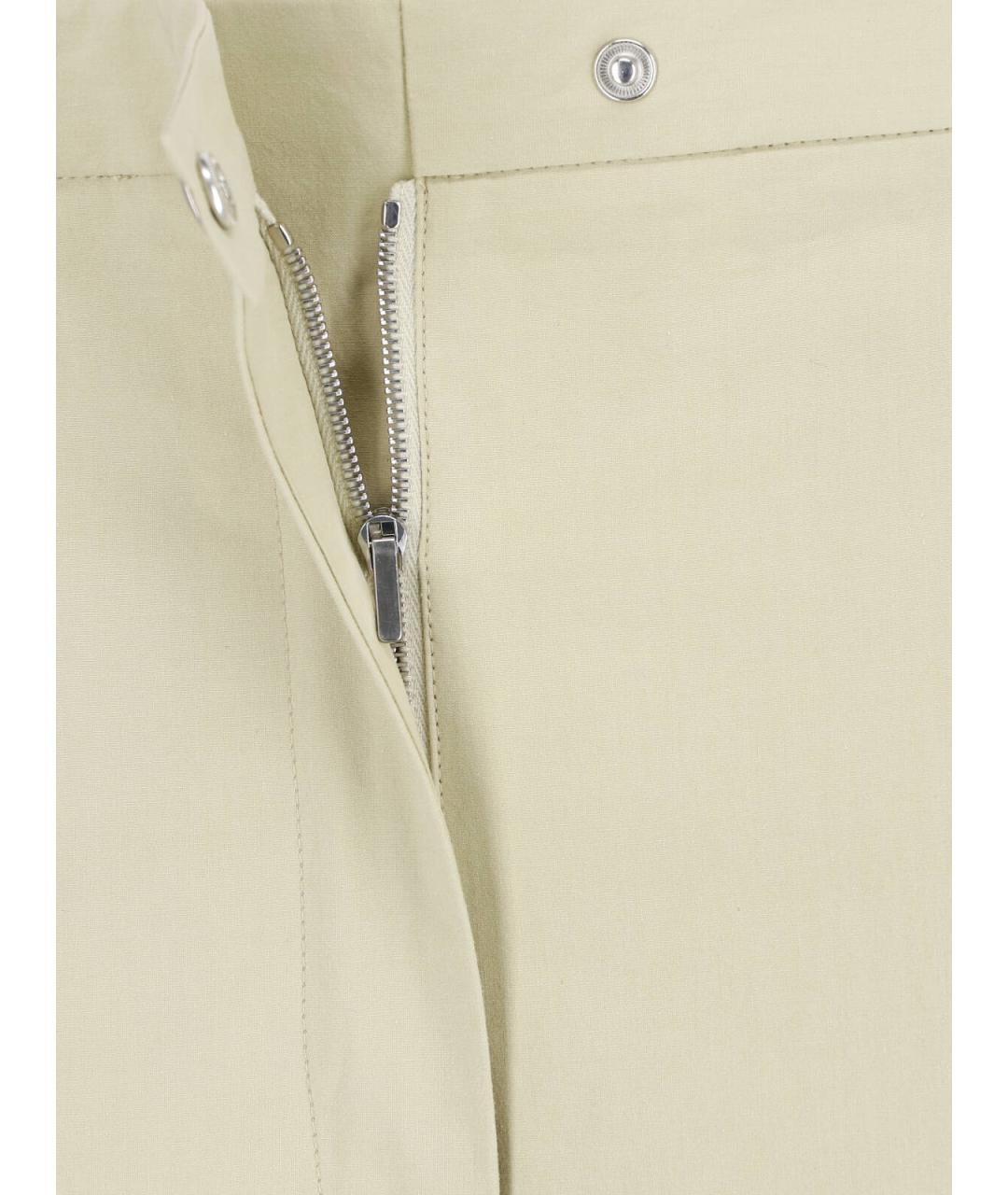 CALVIN KLEIN Зеленые прямые брюки, фото 5