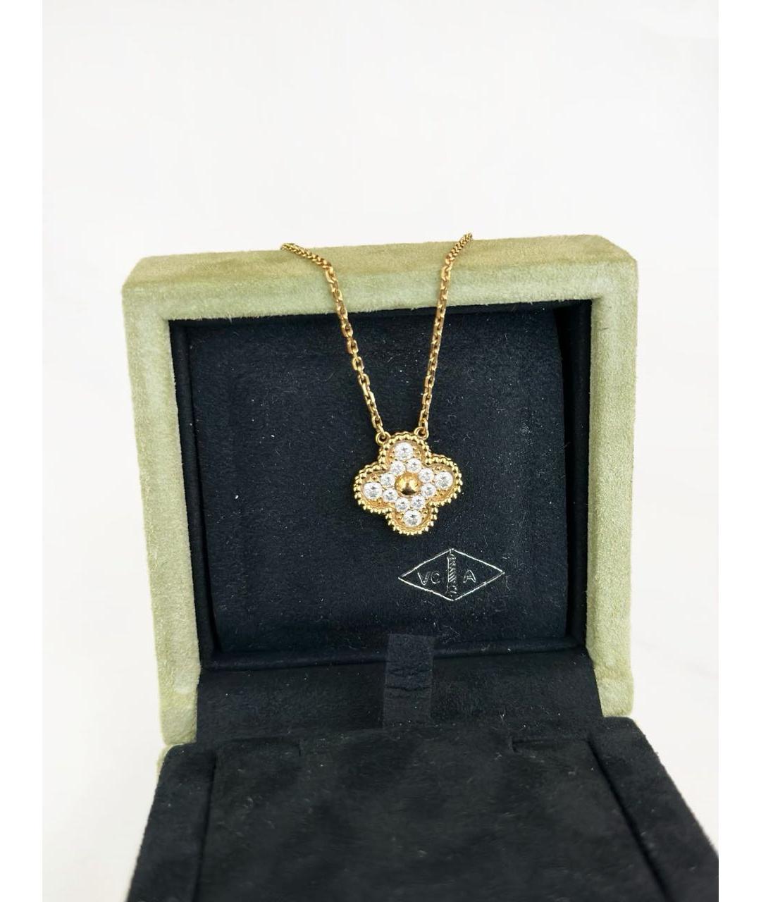 VAN CLEEF & ARPELS Золотое колье из розового золота, фото 4