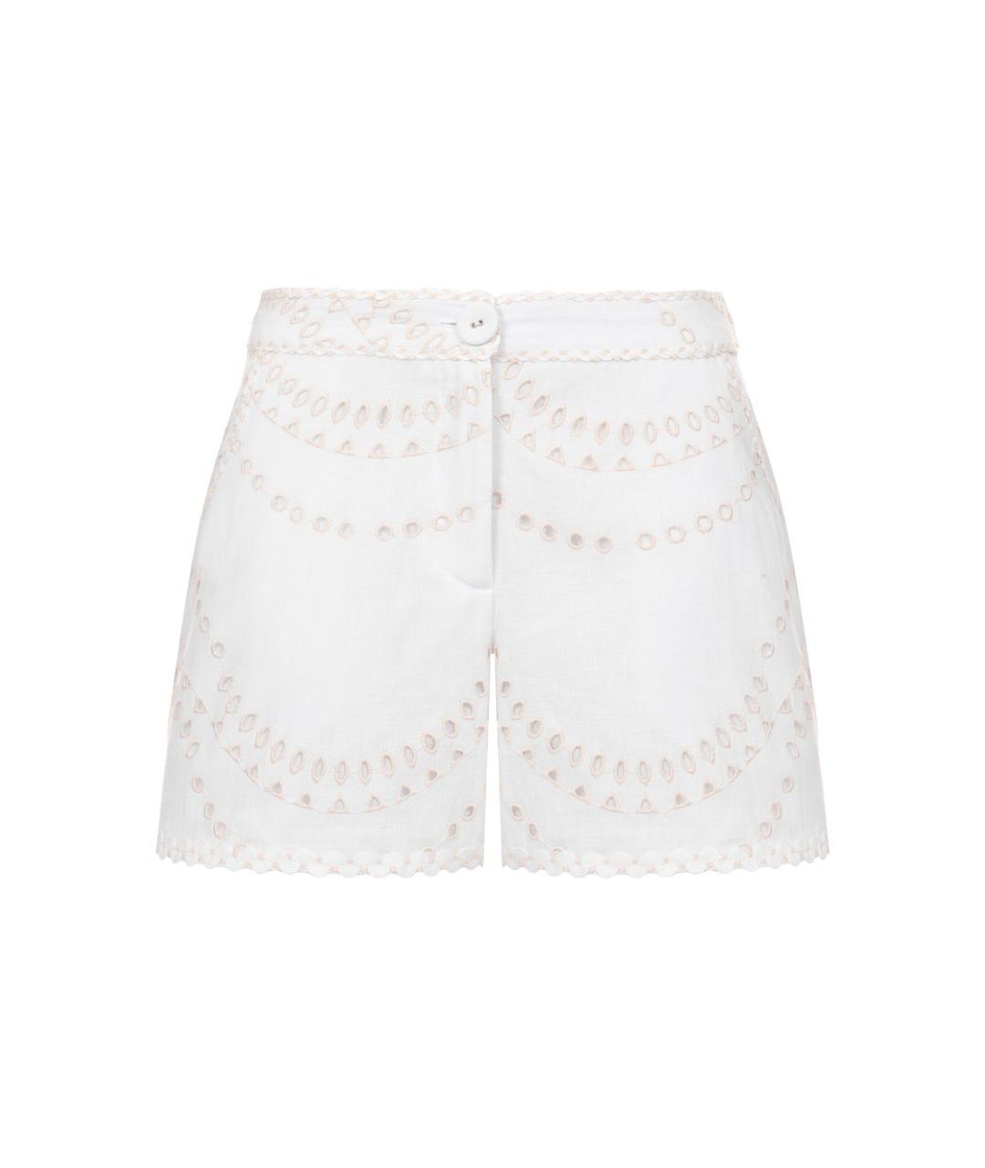 CHARO RUIZ Белый хлопковый костюм с брюками, фото 2