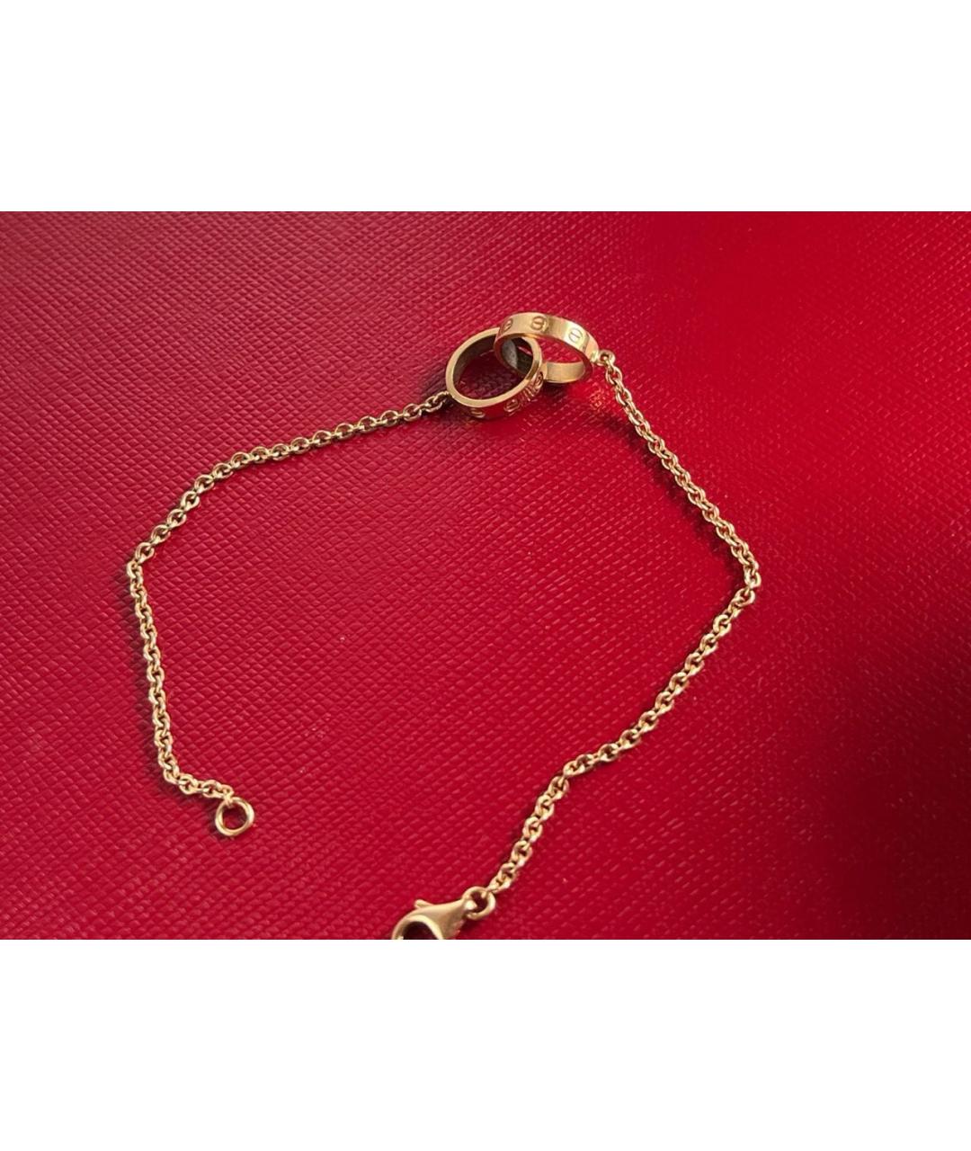 CARTIER Золотой браслет из розового золота, фото 3