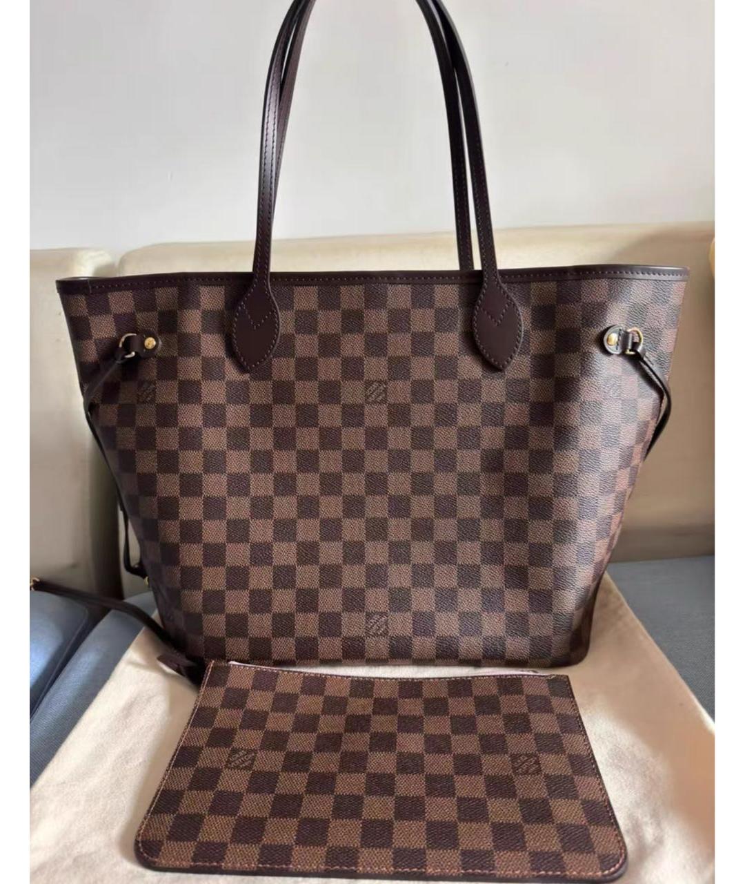 LOUIS VUITTON Коричневая сумка тоут, фото 2