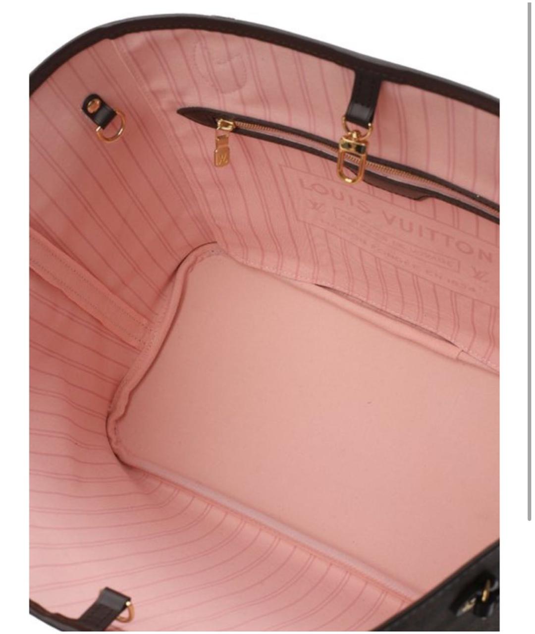 LOUIS VUITTON Коричневая сумка тоут, фото 5