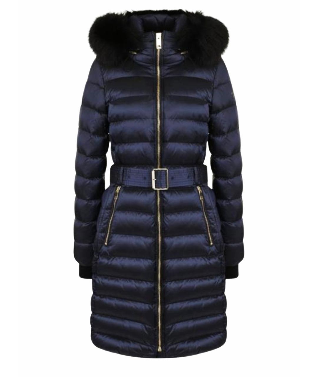 BURBERRY Темно-синий пуховик, фото 1
